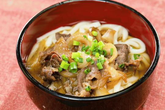 お手軽肉うどん