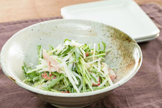 大根のカニ風味サラダ